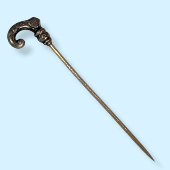 Antique Cane Stick Pin - Picture 1 of 6